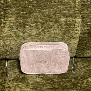 Chanel Tweed Makeup Bag ✨Never Used✨